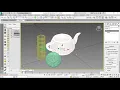 How to use lattice bend melt modifier in 3Ds max
