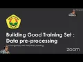 KFU1108 MACHINE LEARNING 03 Building Good Training Set Data Preprocessing