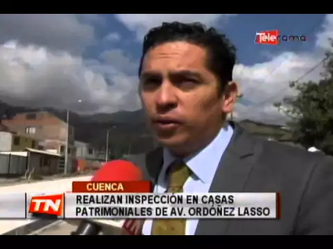 Realizan inspección en casas patrimoniales de Av. Ordoñez Lasso