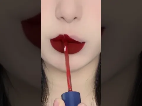 Red lipstick