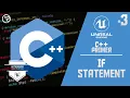 C Tutorial - Primer Course Part 3 If Statements