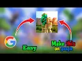How make minecraft nova skin wallpaper on google android Easy