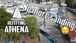 Sail Life – Will she float? Splashing after six months up on the hard ⛵️