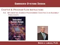 8 3 b - MSP430 Program Flow Instructions