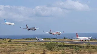 Pesawat Terbang Saat Take Off dan Landing di Bandara Sultan Babullah Ternate, Plane Spotting 2026
