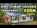 3 Affordable Homes in Tennessee for Under 100k With Acres of Land