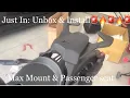 Can-Am Ryker Max Mount Passenger Seat Unbox Install