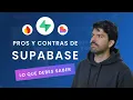 Supabase Deberias Usarlo En 2026 Cuando Usarlo y Cuando NO