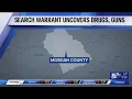 Drugs guns cash recovered in Morgan County bust