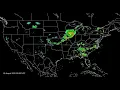 CONUS Radar Loop of the 2020 Midwest Derecho