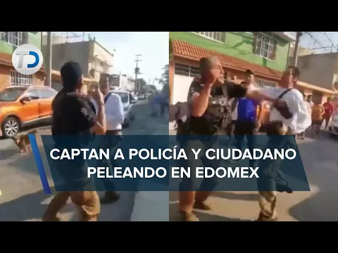 Download MP3 Difunden video de pelea entre policía y ciudadano en Ecatepec