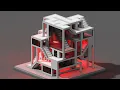 Generating random apartemazements with WaveFunctionCollapse and rewrite rules MarkovJunior