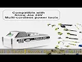 Moccdor 6 0Ah 24V Replacement Lithium-ion Battery for Snow Joe Sun Joe 24V Series Cordless Power