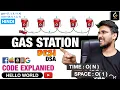 Gas Station LeetCode 134 Solution Explained in English C Hello World
