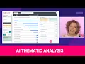 Generative AI for Thematic Analysis of Free Text data with AddMaple