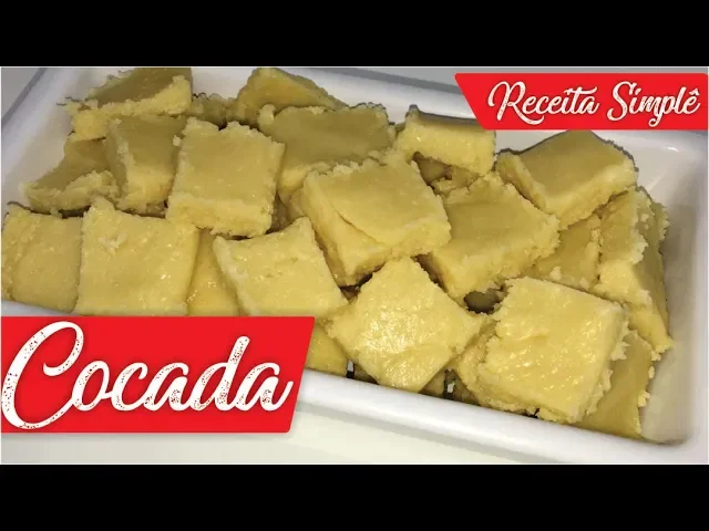 COCADA MAIS FÁCIL DO MUNDO RECEITA SIMPLÊ