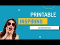 Printable Coloring Book PDF Inspirational Quotes Coloring Sheets Printable