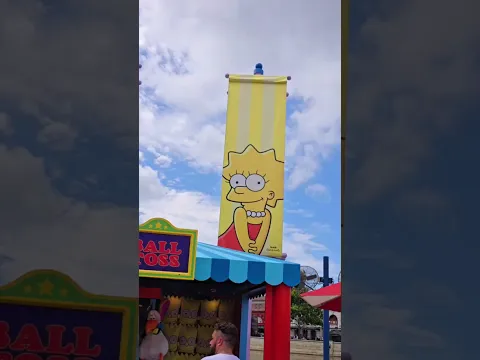 SPRINGFIELD EN UNIVERSAL STUDIOS. 😍❤️ #isidroaventuras