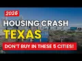 Texas Housing Crash 2026 Zillow s Forecast Just Exposed the 5 Cities at Highest Risk