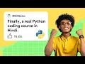 Python Full Course in Hindi 7 5 Hours Project - Start Coding Today
