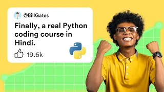 Python Full Course in Hindi 7 5 Hours Project - Start Coding Today