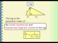 Geometry - Right Triangle Similarity Geometric Mean