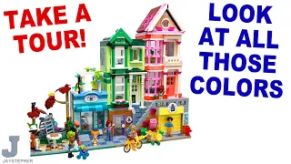 LEGO Friends 2025 Heartlake City Apartments And Shops 42670 Unboxing, Tour, & Review