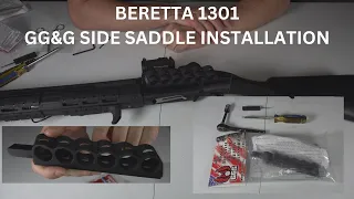 How to install the GG G side saddle on a Beretta 1301