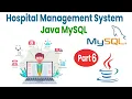 Java MySQL Hospital Management System OOP Tutorial Part 6