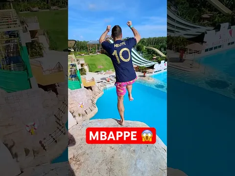 MBAPPE makes a big splash at the swimming pool | FIFA ENGLAND VS FRANCE