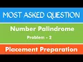 Palindrome Number Problem - 2 C Java Python The Coding Bytes