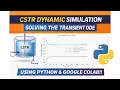 Dynamic CSTR Modeling Using Python Time-Dependent Reactor Simulation