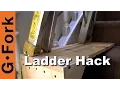 Use A Ladder On The Stairs - Ladder Stairwell Hack
