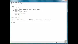 Python Object-Oriented Programming - Abstract Data Types