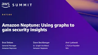 AWS Summit SF 2022 - Amazon Neptune: Using graphs to gain security insights (DAT206)