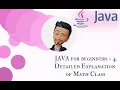 Java Tutorial for beginners - 4 Explained Math Class in java