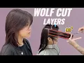 How to Cut a Perfect Layers Wolf Cut | Layers Wolfcut Hair Tutorial | Step-by-Step | Easy DIY Trend
