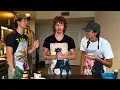 we tried baking together