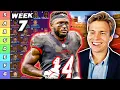 Top 30 Wide Receiver Rankings Tiers Week 7 Fantasy Football