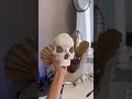 Easy way to make a Skull Halloween DIY