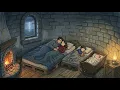 The Lighthouse That Saved Them - Surviving Massive Storm on Cliff Edge Ghibli ASMR