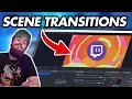 How To Add TRANSITIONS To OBS Studio For Streaming