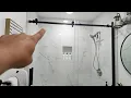 OVE Decors Bel Frameless Sliding Shower Door Soft-Close and Clear Glass QUICK OVERVIEW