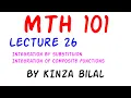 MTH101 Short Lecture 26 Education world Kinza Bilal