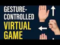 Gesture-Controlled Virtual Game Controller Python OpenCV AI No Keyboard Needed