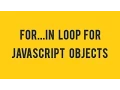 Use of For in Loop in Javascript Objects in Hindi by vishAcademy