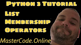 Python List Membership Operators