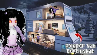 MENGINAP DI MOBIL CAMPER VAN BERTINGKAT YANG PUNYA BANYAK RUANGAN RAHASIA | ROBLOX