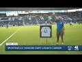 Sporting KC celebrates Gary Lezak