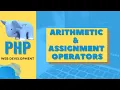 Arithmetic and Assignment Operators in PHP PHP Basics Tech Tube